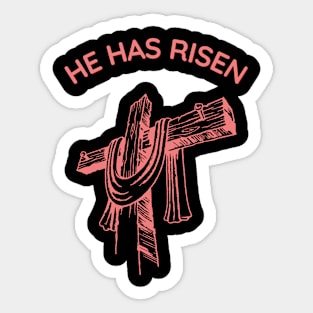 He has Risen Sticker